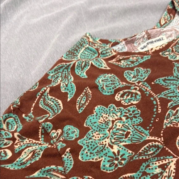 Free People NWOT We The Free Nina Printed Tee - Picture 4 of 4